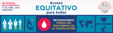 Cartel Día Mundial de la Hemofilia 2024 Cartel Día Mundial de la Hemofilia 2024