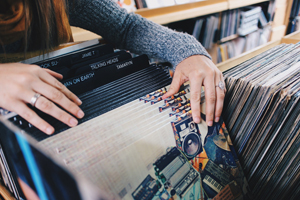Las tiendas de discos han quedado actualmente para los coleccionistas Las tiendas de discos han quedado actualmente para los coleccionistas