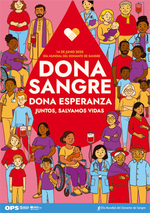 Póster 2025 Día Mundial del Donante de Sangre