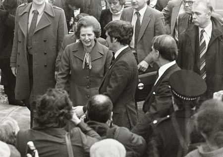 De University of Salford Press Office - Margaret Thatcher visit 1982, CC BY 2.0, De University of Salford Press Office - Margaret Thatcher visit 1982, CC BY 2.0,