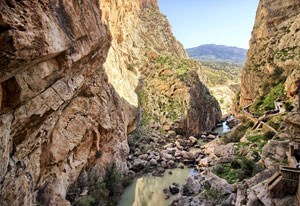 Caminito del Rey, Málaga, España Caminito del Rey, Málaga, España