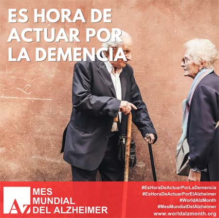 Cartel en español Día Mundial del Alzheimer 2024 Cartel en español Día Mundial del Alzheimer 2024