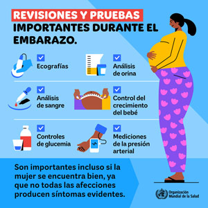 Una de las infografías de la OMS Una de las infografías de la OMS