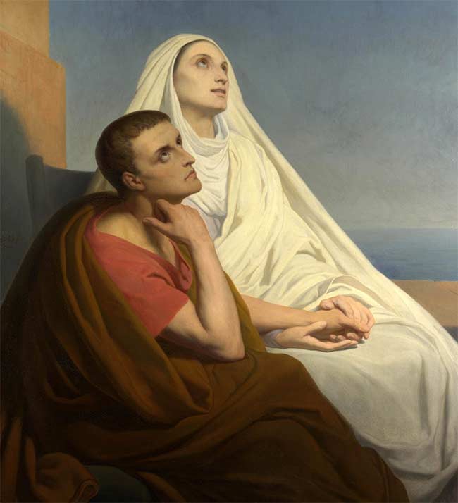 San Agustín y Santa Mónica (1846)